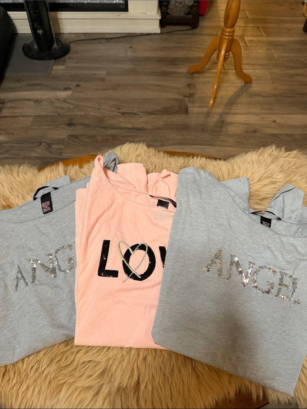 Victoria Secret’s Lot of Three Long Sleeved Shirts all Size Large